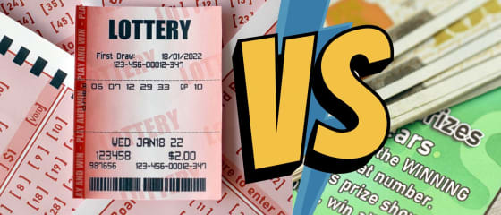 Lotteri vs skrapelodd: Hvilken har bedre vinnerodds?
